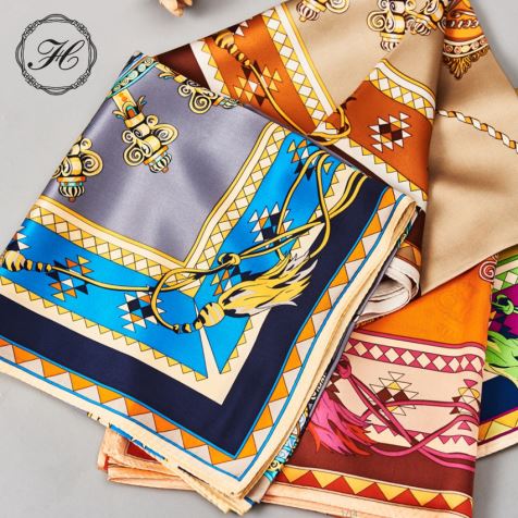 Lady Digital Print siidist sall